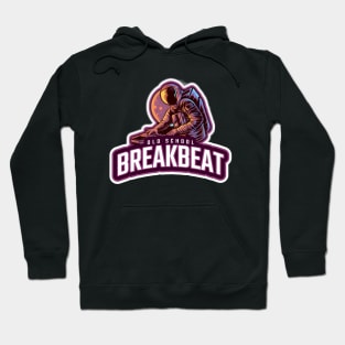 BREAKBEAT  - Old School Astronaut Hoodie